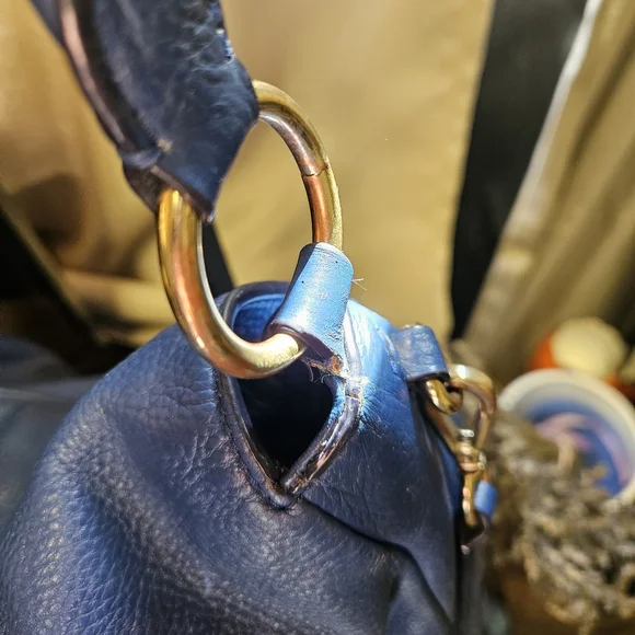 Cole Haan Blue Leather Women's Bag - Picture 6 of 9